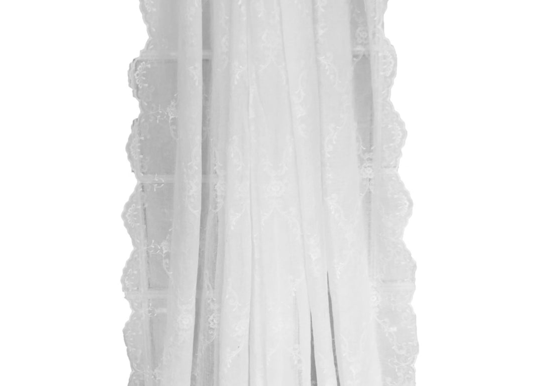 Van Deurs Gardine Vorhang Schal Stores 200 x 250 weiß Classic