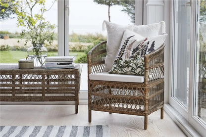 Lene Bjerre Norah Bank Rattan natur 100 cm