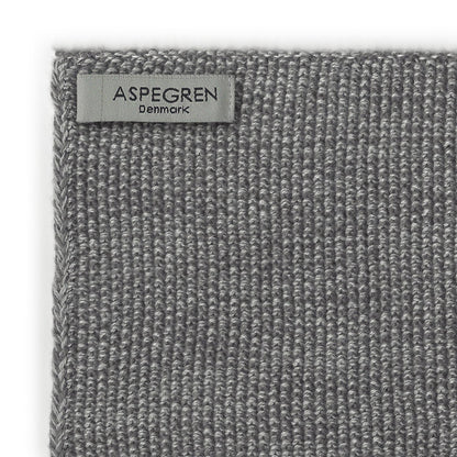 Aspegren Abwaschtuch Spültuch Strick Design 2er Set blend gray grau