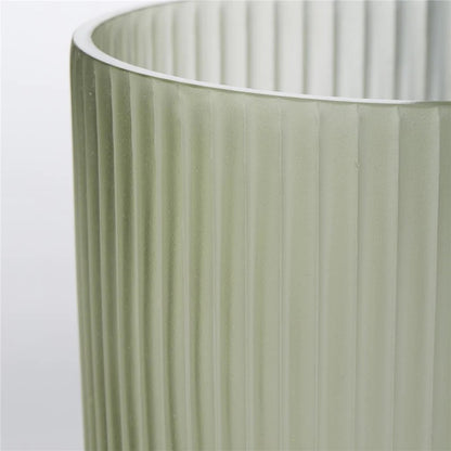 Lene Bjerre Hermonia Vase Glas Grün 23,5 cm