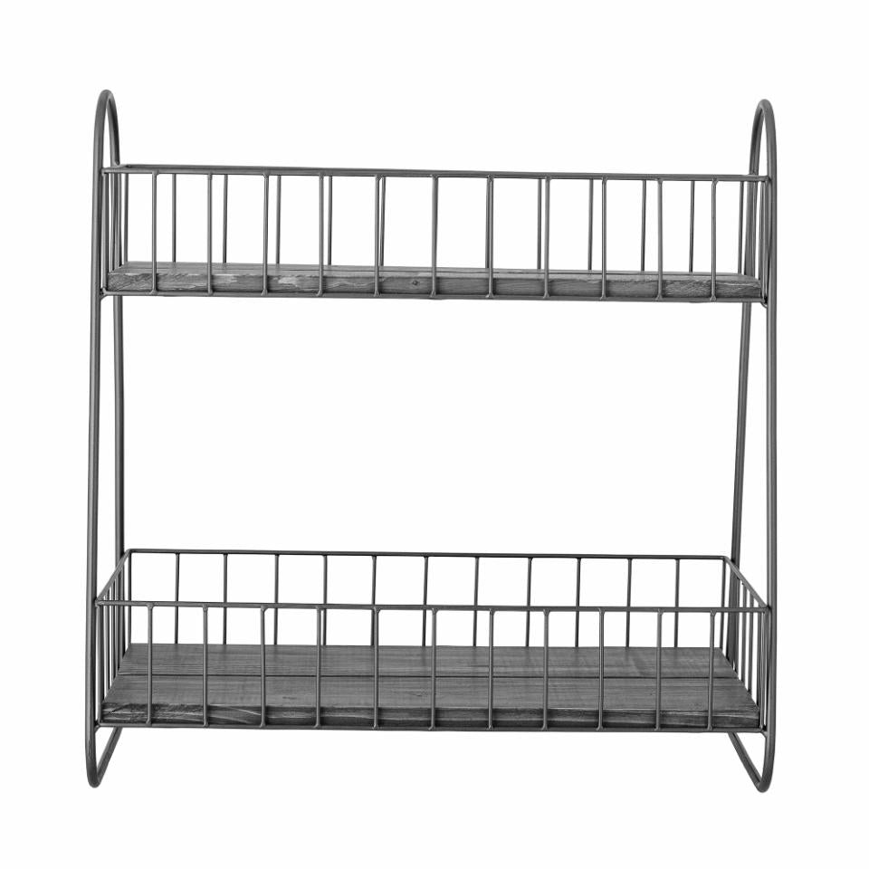 Bloomingville Etagere Regal Metall schwarz 46 cm