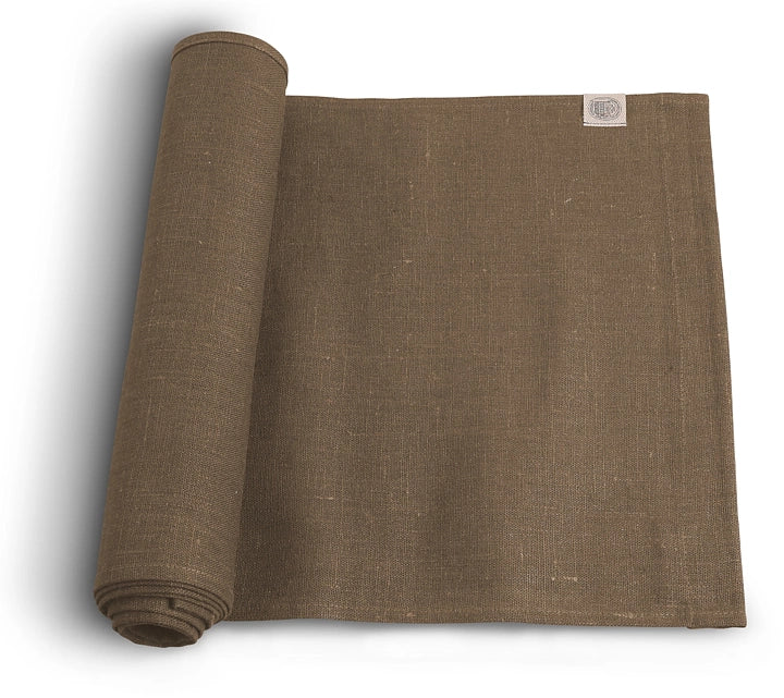 Lovely Linen Tischläufer 47x150 cm Classic Nougat Braun