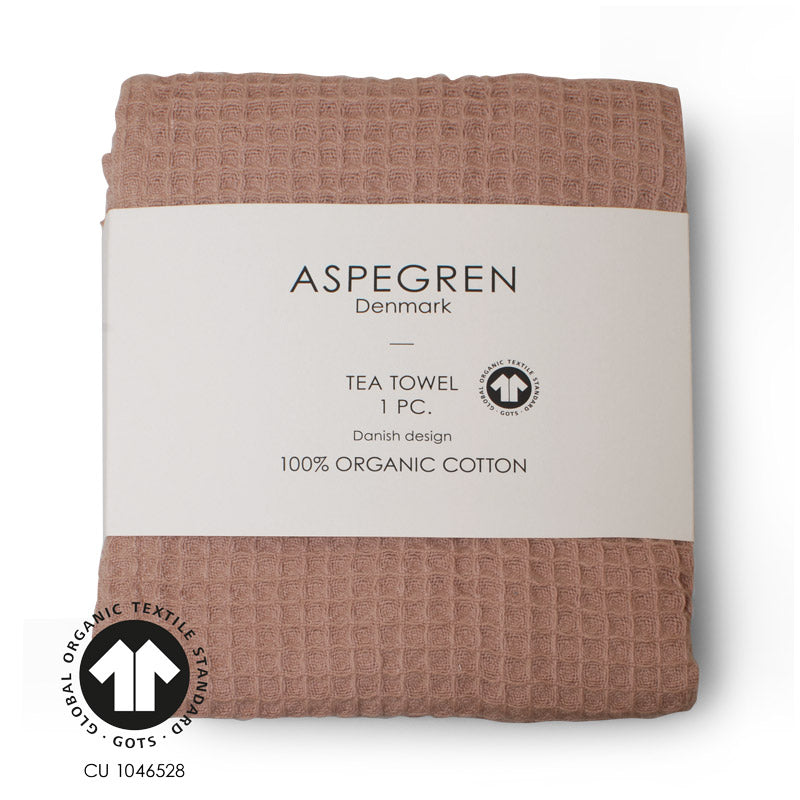 Aspegren Geschirrtuch North cork rosa Öko