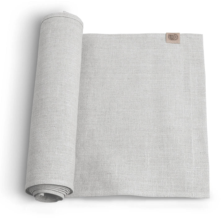 Lovely Linen Tischläufer 47x150 cm Classic Light Grey Hellgrau