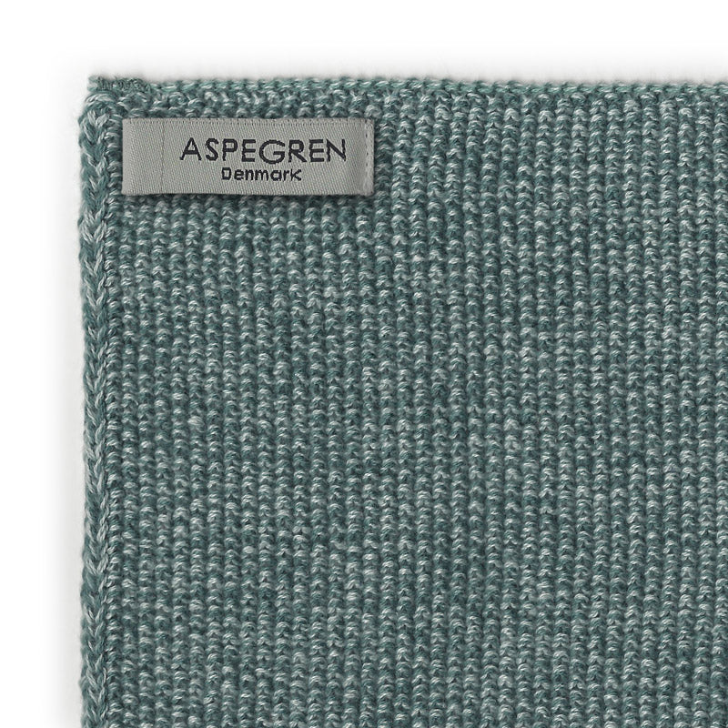 Aspegren Aufwaschtuch Spültuch Strick 2er Set blend sea green grün